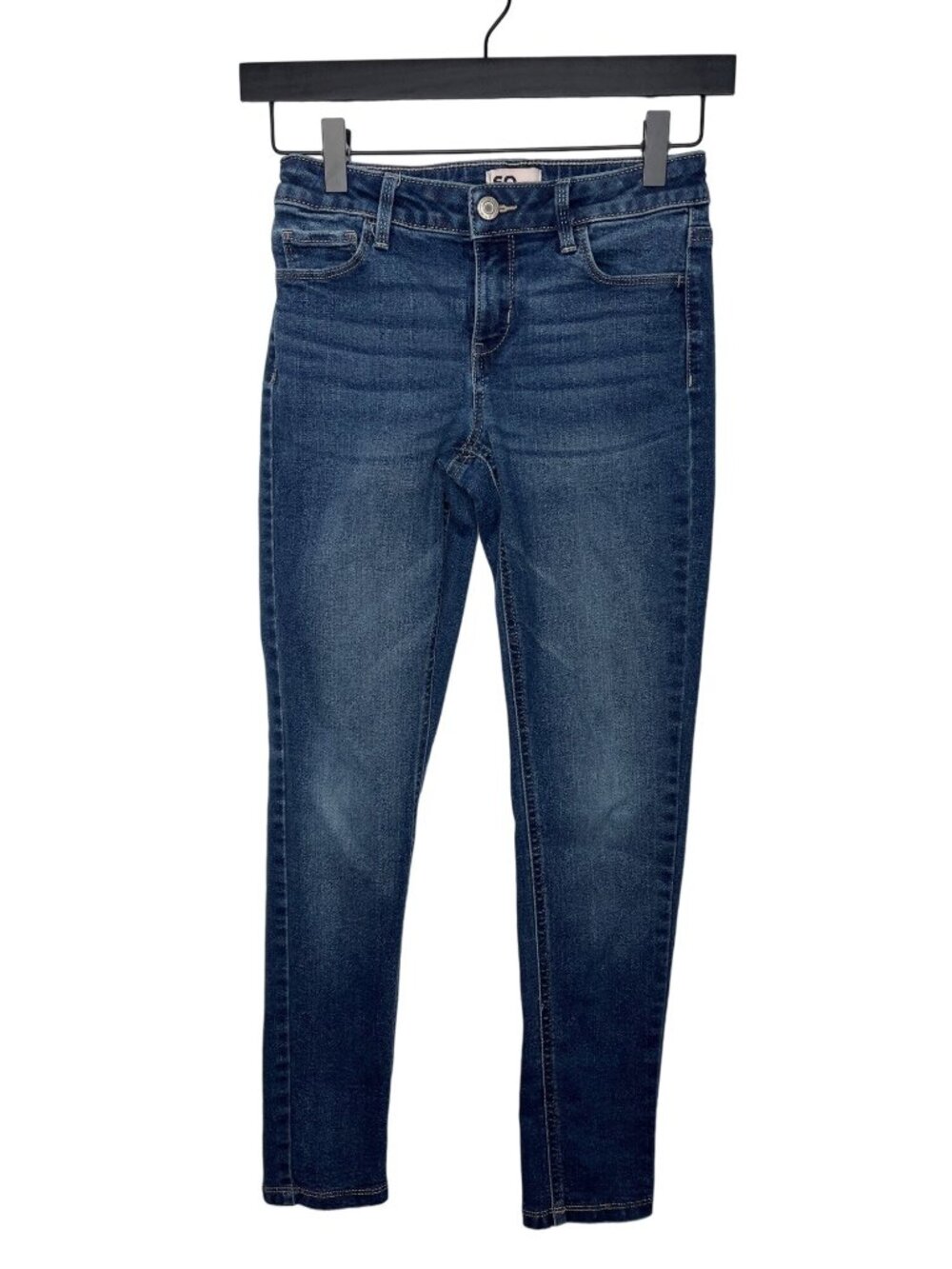 SO Girls Size 12 Skinny Jeans Blue Stretch Denim Casual Pants